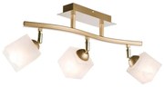Спот KLARA 3xE14/40W/230V златист