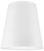 Резервен абажур ELLIE E27 Ø 15 см бял