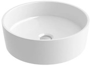 Ravak XJX01140001 - Мивка за плот UNI Ø 40 см керамика/бяла