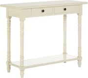Конзолна маса от масивен бор в цвят слонова кост 35x96 cm Heritage – Premier Housewares