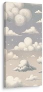 Картина на платно – Пастелни облачета