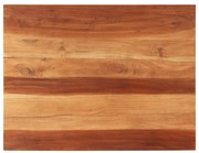 285997 vidaXL Плот за маса, акациево дърво масив, 25-27 мм, 70x90 cм