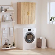 828407 vidaXL Стенен шкаф дъб сонома 69,5x34x90 см