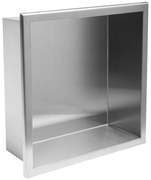 bathroom shelf 30x30 steel brush