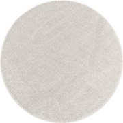 Сиво-кремав кръгъл килим ø 160 cm Ata – Ayyildiz Carpets