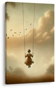 Картина на платно – Мечти сред облаците
