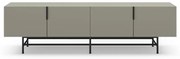 Зелено-сива маса за телевизор 200x54,5 cm Eldia – Marckeric