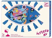 Djeco - Оцветяване с цветен пясък вдъхнови се от Vassily Kandinsky DJ09382