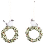 Висяща коледна украса в комплект от 2 - Ego Dekor