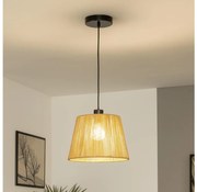 Brilagi - LED полилей на кабел CERIA BOHO 1xE27/40W/230V Ø 28 см кафяв