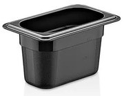 Plast Port - Поликарбонатен гастронорм черен 1/9 h100мм 176х108мм 850мл (PCP19100-B)(46119100)
