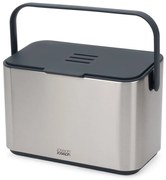 Контейнер за компостируеми отпадъци сребърен 4 l Collect – Joseph Joseph