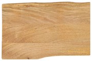 370704 vidaXL Плот за маса, 60x40x2,5 см, жив ръб, масивно дърво манго