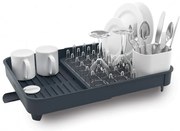 Сушилник за съдове Joseph Joseph Extend 85040, Чучур за отцеждане, Разтегаем, Поставка за прибори, Сив