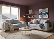 Двуместен диван Dysine-Сиел