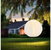 Globo 339700W - LED соларен висящ лампион LED/0,5W/3V IP44 бял