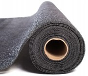 Сива засенчваща мрежа за ограда 90% засенчване 1,2m x 25m