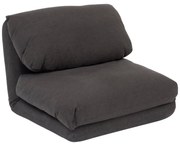 Разтегателен фотьойл Marza, 209x78 cm - Сив