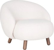 Бял фотьойл Savona - House Nordic