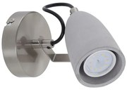 Briloner 2529-012 - LED Стенен спот THIMBLE 1xGU10/5W/230V бетон