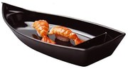 Horecano - Меламиново плато за суши тип лодка 30,2x14,1xh3,6см черно SHIBUI-(113312BK)