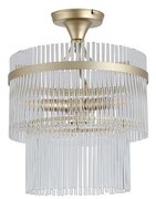 Searchlight 11300-3GO - Таванен полилей LARA 3xE27/60W/230V