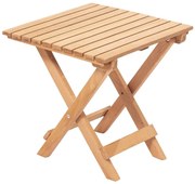 Градинска маса 40x40 см, бук