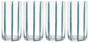 Стъклени чаши в комплект от 4 бр. 450 ml Stripe – Ladelle