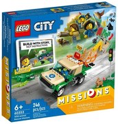 Конструктор LEGO City - Мисии за спасяване на диви животни - 60353