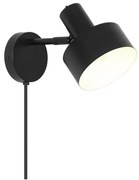 Nordlux - Стенно осветително тяло MATIS 1xE27/15W/230V черно