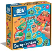 Clementoni - Диамантен Гоблен - Картина с Диамантена Мозайка Game Icons 18774