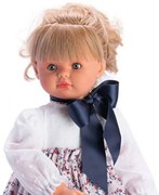 Asi - Кукла Пепа, с бяла бродирана риза и голяма синя панделка 0286370