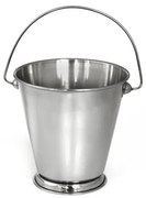 Иноксова кофичка за сервиране с поставка 9,5x10см (408509)