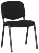 Посетителски стол Carmen 1130 H FR - черен