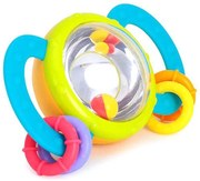 Hola - Бебешка дрънкалка и гризалка с цветни топчета и халки