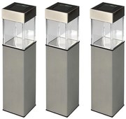 Grundig 90048 - Комплект 3x соларни LED лампи 5,5x28см, 1xAAA 600mAh