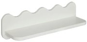 Рафт за стена atmosphera Salina, MDF, Бял, 53 см