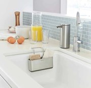 Самозадържащ се метален държач за гъби Slim - simplehuman