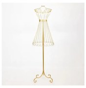 Стойка за багаж 142x40,5 см златист