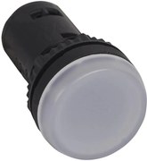 Legrand Сигнална лампа LED монолитна бяла 230Vac Ø22mm  - 024610
