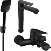 Mexen Pecos R62 комплект за вана, черен - 72713R62-70