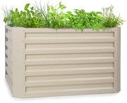 Blumfeldt Blum High Grow Straight, повдигната леха, 100x60x100cm, 600l, стомана
