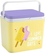 Хладилна кутия ATLANTIC Icecream, 24 литра, Пасивна, Охлаждане, Без BPA, Многоцветен