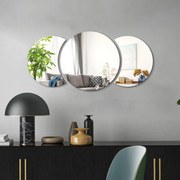 Стикер за стена 26x26 cm Half-moon Mirror - Ambiance