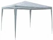 Градинска шатра TLC001 - 3 х 3м бяло/зелено