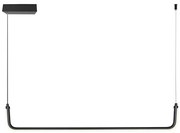 LED Пендел LED/12W/230V 4000K 90 см черен