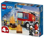 Конструктор LEGO City - Пожарникарски камион със стълба - 60280