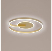 Brilagi -LED Димируем плафон SPIRAL LED/56W/230V 3000/4000/6000K + д.у.