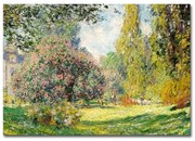 Репродукция на платно върху стена от Клод Моне, 100 x 70 cm - Wallity