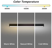 Immax NEO 07255L - LED димируемо осветително тяло LUNGO 20W/230V Wi-Fi Tuya черн